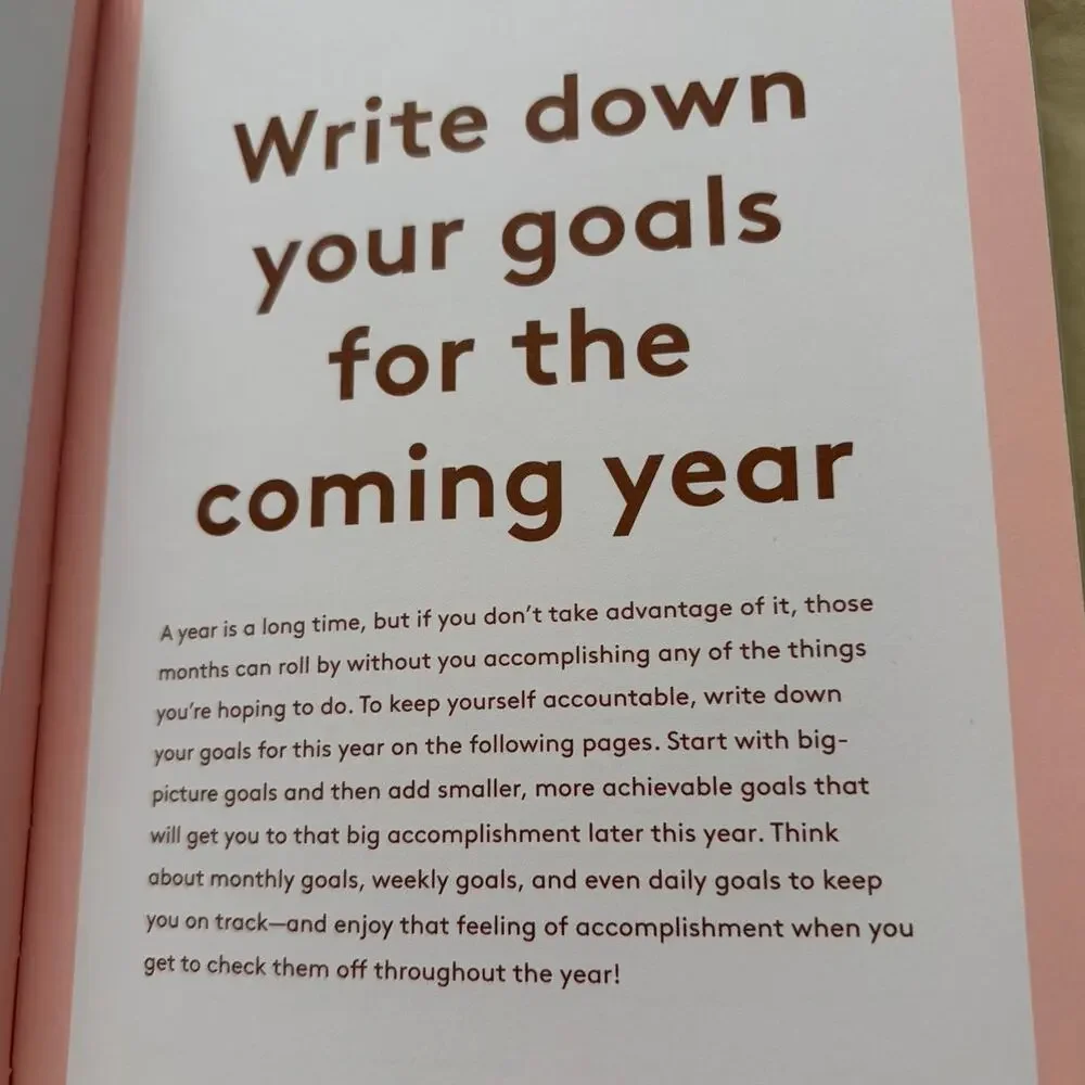 Best Year Yet Chronicle Books Self Improvement Journal